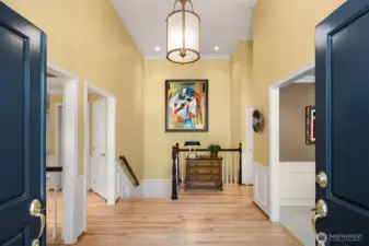 Newly refinished hardwoods throughout
