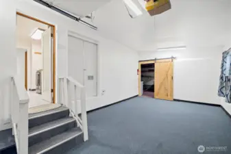 1 car attached garage