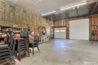 Shop Bay One view, we call it the landscaping bay. Please see specs on Features and Updates list in supplements. TONS of room and storage.