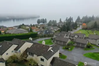 Foggy day but excellent view of Ketron Island\