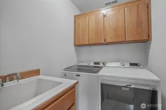 Laundry on Main Floor