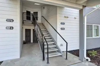 Stairs to Front Door
