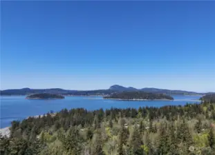 View of the area just West of the property at Thousand Trails Campground.