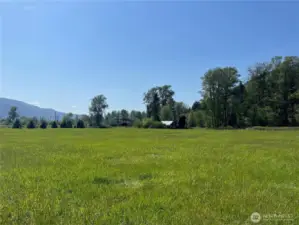 Facing south