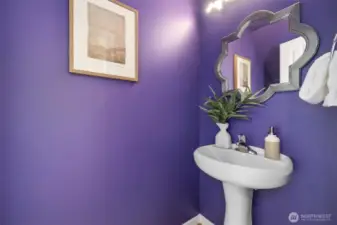 Downstair powder room