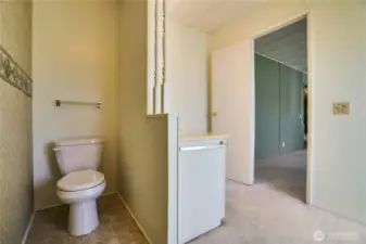 Another view of the primary bathroom.