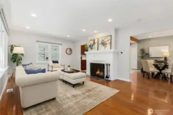 Beautiful hardwood floors
