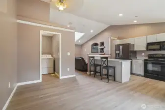 dining room or room off of kitchen