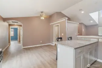 Room off of kitchen
