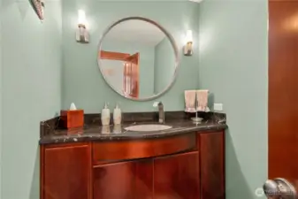 Main floor bathroom