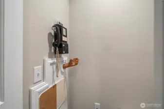 Lower level phone room