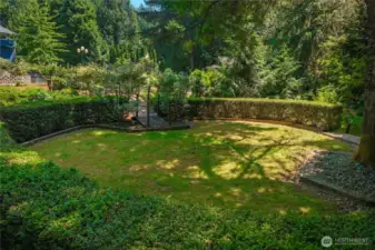 Lower level backyard