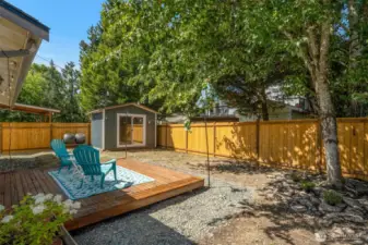 Backyard oasis