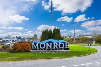 Welcome to Monroe with easy 522 access to Eastside employers