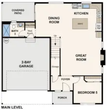 1st floor rendering