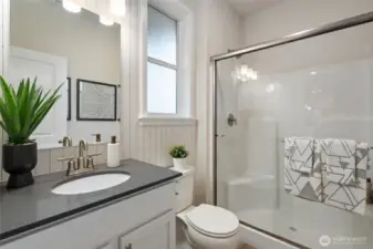 Disclaimer Secondary photos of same floor plan on different lot in different community: Photos are from another Warren, finishes, upgrades, and features may vary.
