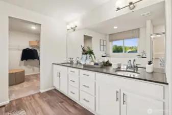 Disclaimer Secondary photos of same floor plan on different lot in different community: Photos are from another Warren, finishes, upgrades, and features may vary.