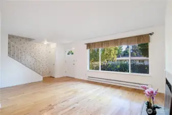 Living Room to upstairs