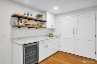 Dedicated beverage station.