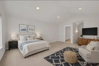 Virtually Staged Bonus Room