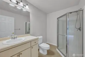 Upstairs Bonus 3/4 Bathroom