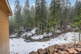 Intimate views of Squilchuck Creek.