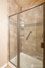 Downstairs shower