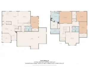 This layout is perfect! Perfect flow and generous space for everyone