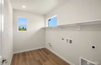 Large Bright Laundry room
