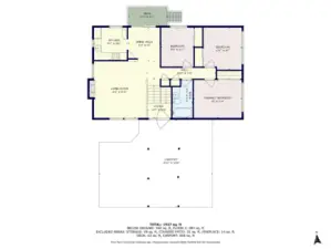 Main level floorplan.