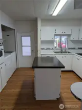 Kitchen, view from eating space