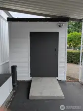 Shed, right of carport