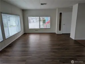 Family Room, view of front door