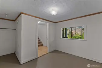 Here is the third bedroom, of course with a Lake Chelan view!