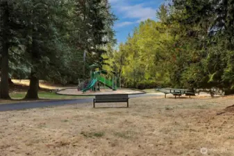 Community park across the street