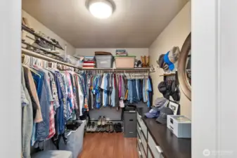 Master Walk in Closet