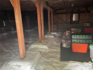 Crawl space / Storage under house