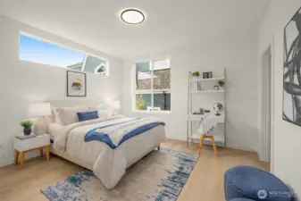 Wake to treetop views and natural light that shifts gently throughout the day—a peaceful retreat in every sense.