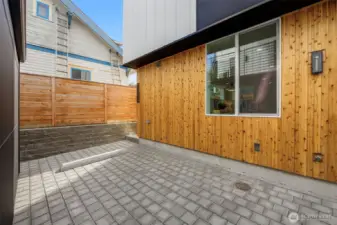 Tucked neatly beside the home, your private parking spot offers the ultimate convenience—easy access after a Green Lake stroll or dinner out in Wallingford, with the comfort of coming home to your own space.