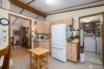 Plenty of storage and counter space.