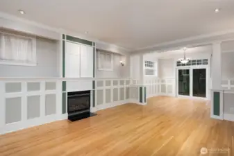 Step inside to your living room and easy flow into your dining room and kitchen space