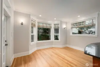 Kitchen nook for a breakfast area