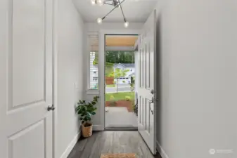 Enter a bright and cheerful space from the moment you step foot in this wonderful home. Wide planked flooring throughout the main level is both beautiful and functional for years to come.