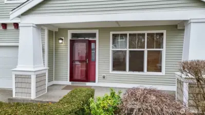 Each day begins beneath a transom window that filters in natural light — a simple, beautiful reminder of the comfort waiting inside