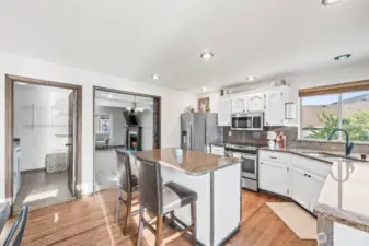 Don't miss the laundry room/pantry to the left