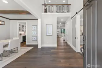 Elevated front entry