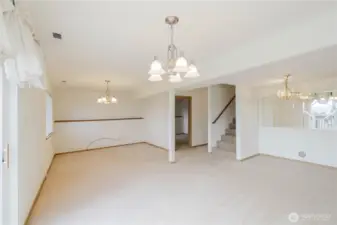 Another view of the downstairs family room!