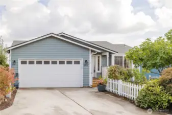 The front entry of the home!