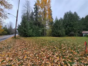 property for sale is to the Left of the ribbons. New DW & Utilities go here also.