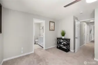 Primary room with private ensuite